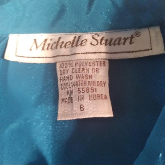 Michelle Stuart Vintage Feather Prairie Dress sz 6 - Picture 8 of 13